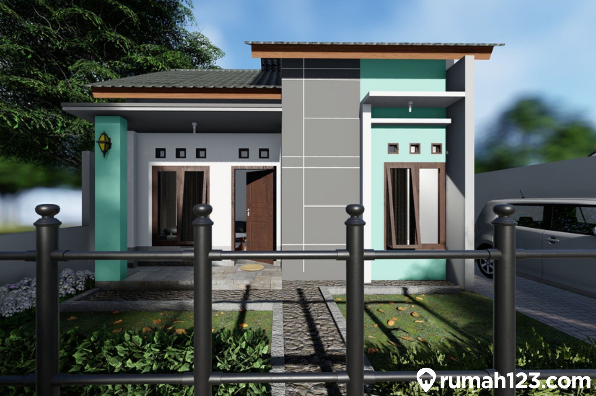 Detail Desain Rumah Hijau Nomer 45