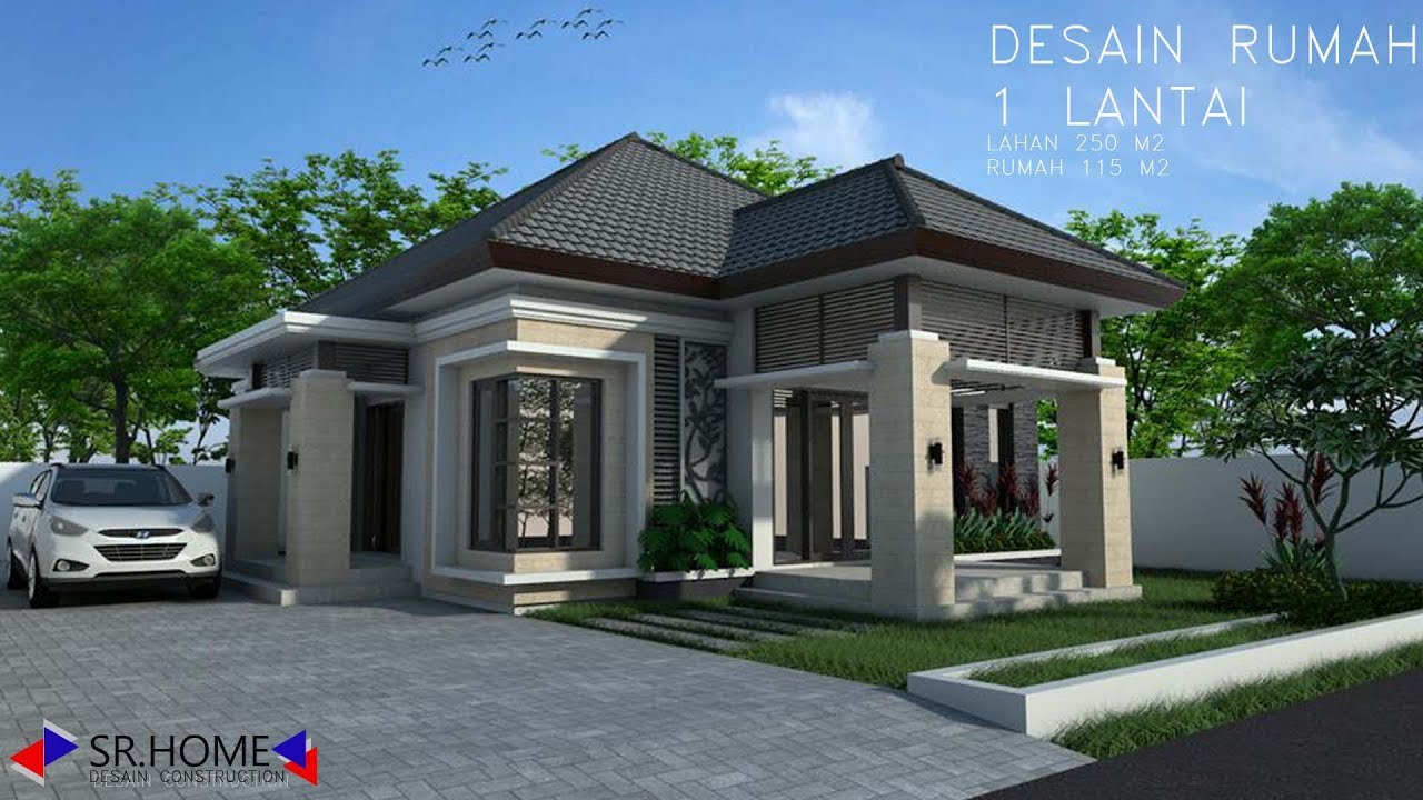 Detail Desain Rumah Hook 1 Lantai Nomer 18