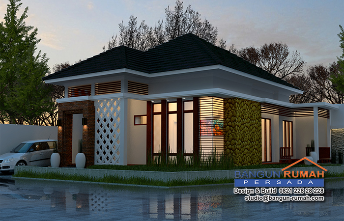 Detail Desain Rumah Hook 1 Lantai Nomer 19