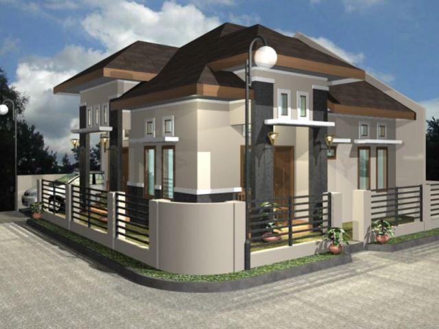 Desain Rumah Hook 2 Muka 1 Lantai - KibrisPDR