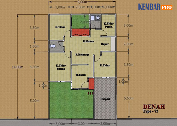 Detail Desain Rumah Ideal Nomer 35