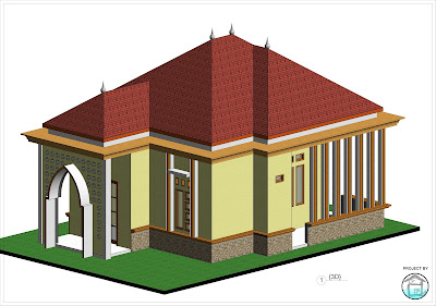 Detail Desain Rumah Islami Nomer 56