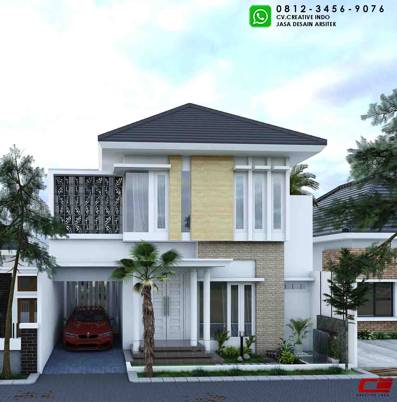 Detail Desain Rumah Jogja Nomer 39