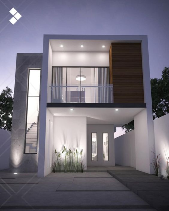 Detail Desain Rumah Kaca Minimalis 2 Lantai Nomer 22