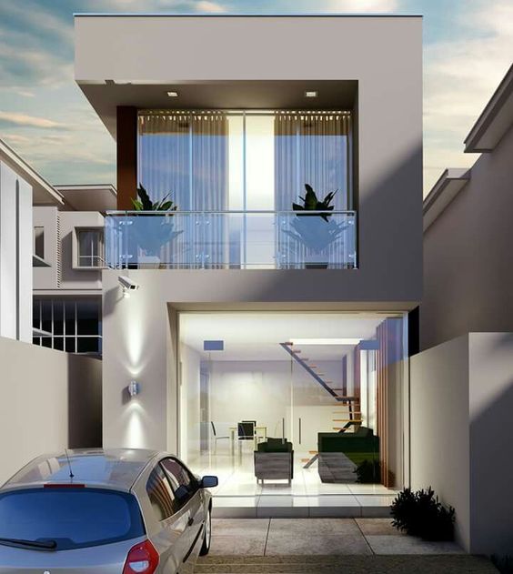 Detail Desain Rumah Kaca Minimalis 2 Lantai Nomer 8