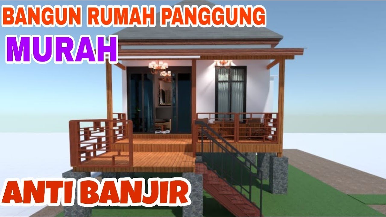 Detail Desain Rumah Kayu Ukuran 6x8 Nomer 6