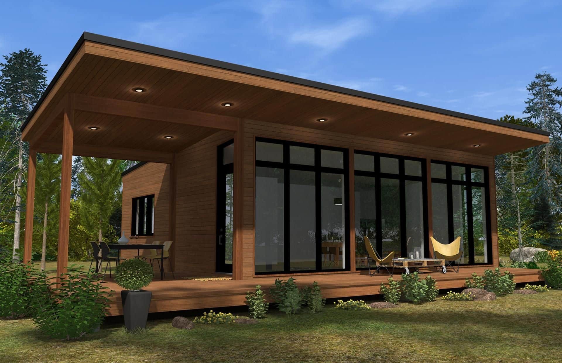 Detail Desain Rumah Kayu Unik Nomer 5