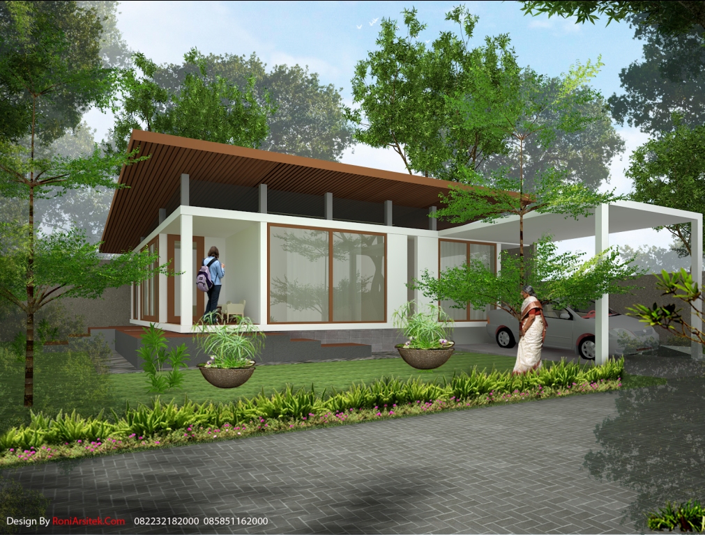 Detail Desain Rumah Kebun Minimalis Nomer 15