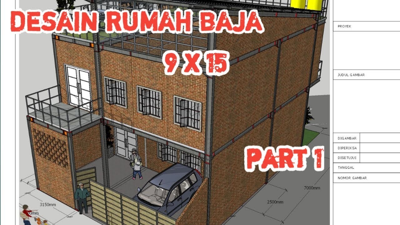 Detail Desain Rumah Konstruksi Baja Nomer 18