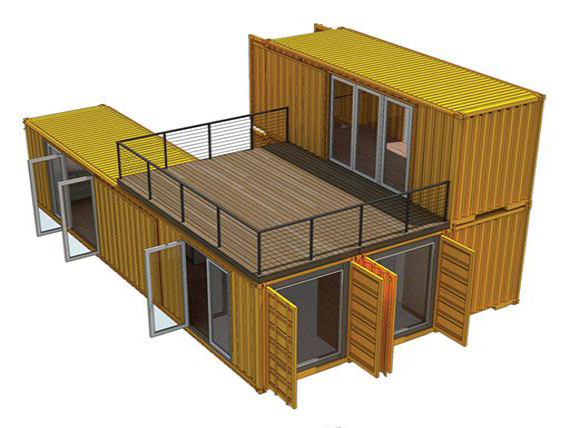 Detail Desain Rumah Kontainer 2 Lantai Nomer 15