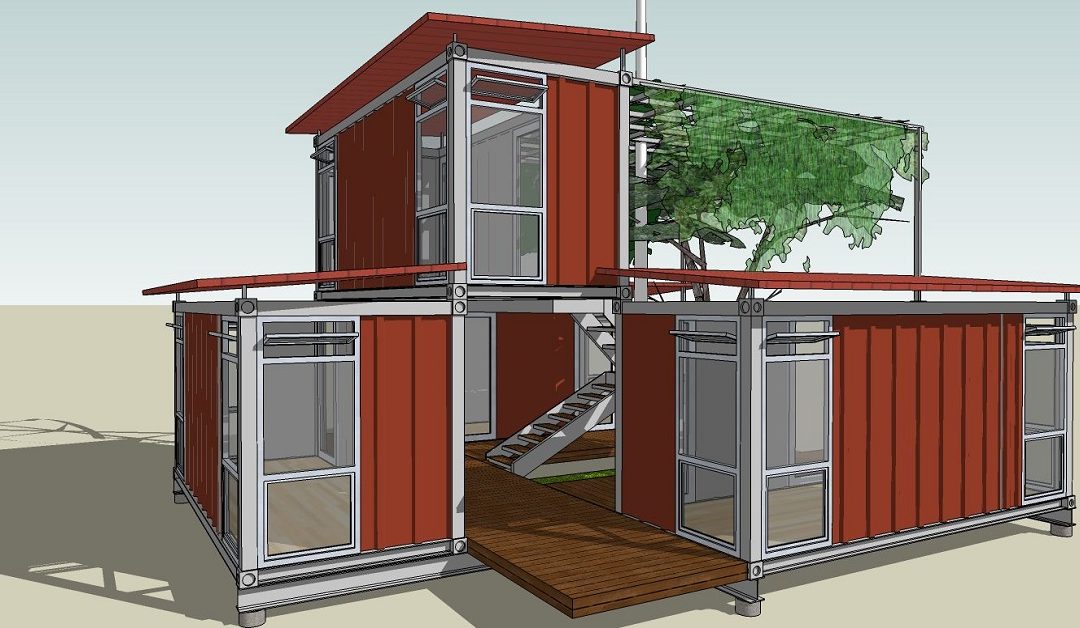 Detail Desain Rumah Kontainer Minimalis Nomer 22