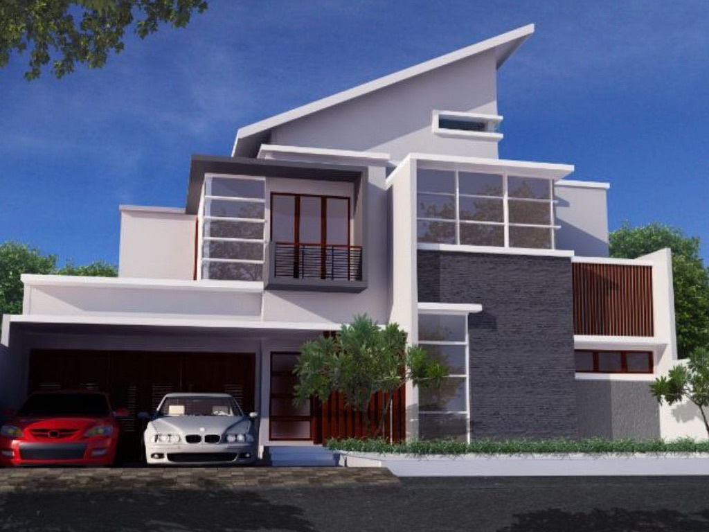 Download Desain Rumah Kontemporer 1 Lantai Nomer 51