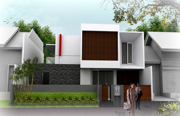 Detail Desain Rumah Kontemporer Nomer 17