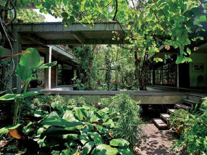 Detail Desain Rumah Kontemporer Tropis Nomer 57