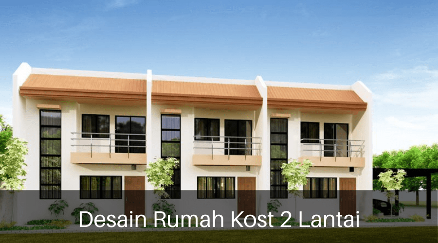 Detail Desain Rumah Kost Sederhana 2 Lantai Nomer 4