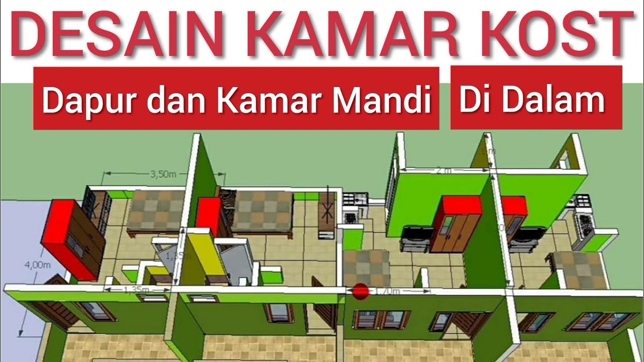 Detail Desain Rumah Kost Sederhana Nomer 33