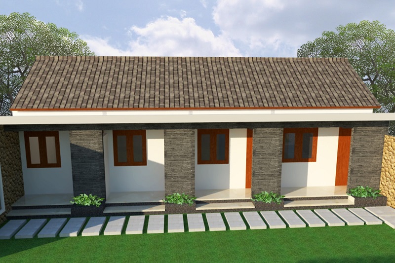 Detail Desain Rumah Kost Sederhana Nomer 43