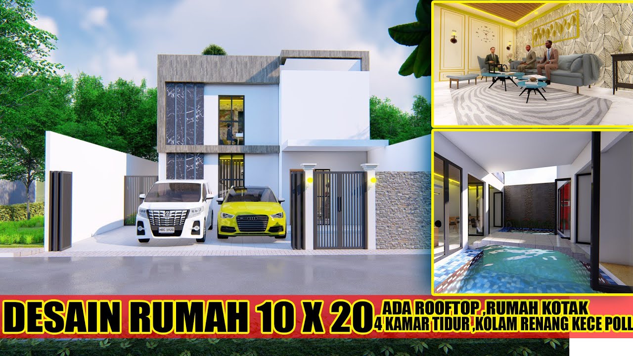 Detail Desain Rumah Kotak Nomer 47