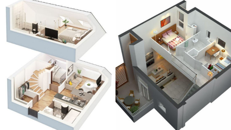 Detail Desain Rumah Lantai 2 Minimalis Nomer 19