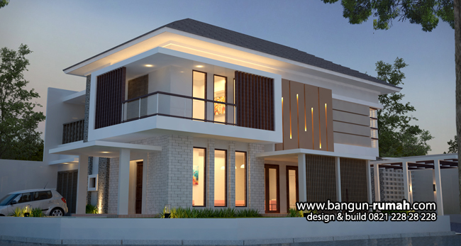 Detail Desain Rumah Lebar Nomer 46