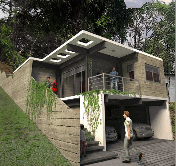 Detail Desain Rumah Lebih Rendah Dari Jalan Nomer 47