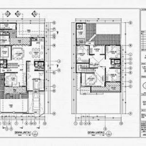 Detail Desain Rumah Lengkap Dengan Rab Nomer 34