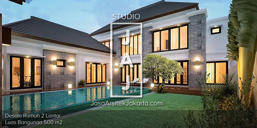 Detail Desain Rumah Luas Tanah 1000m2 Nomer 19