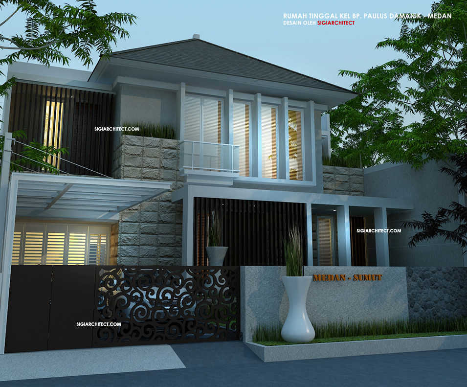 Detail Desain Rumah Luas Tanah 1000m2 Nomer 47