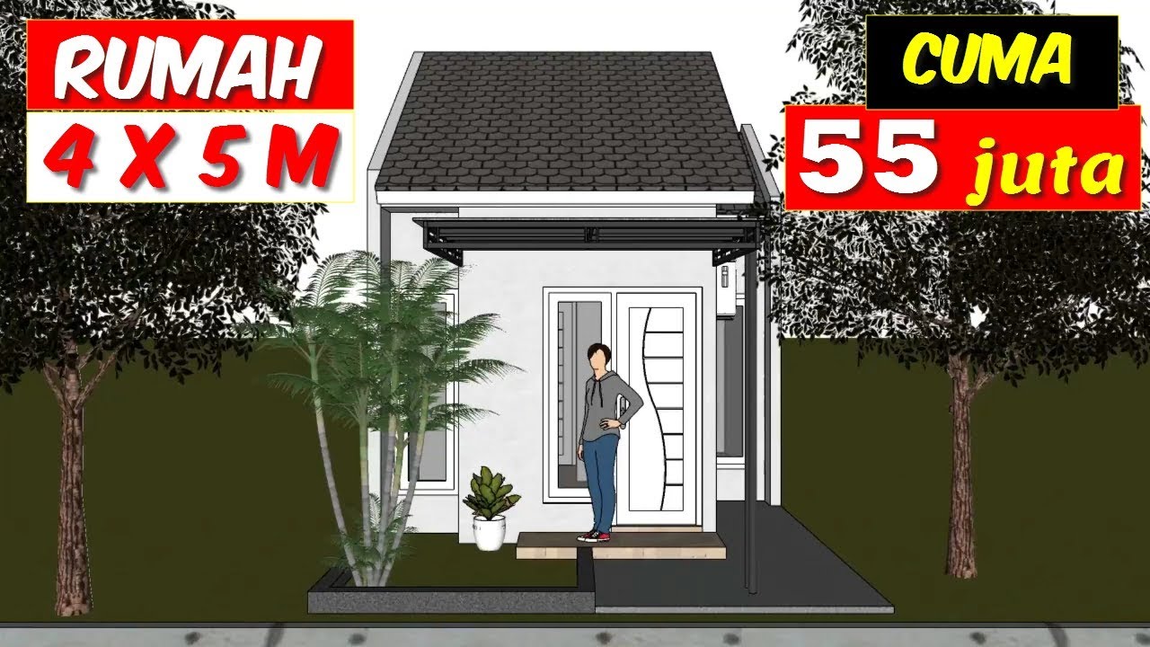 Detail Desain Rumah Luas Tanah 30m2 Nomer 12