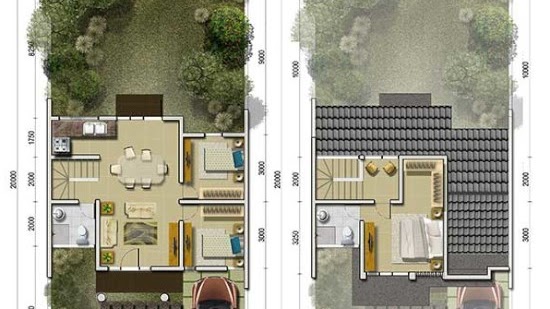 Detail Desain Rumah Luas Tanah 30m2 Nomer 38