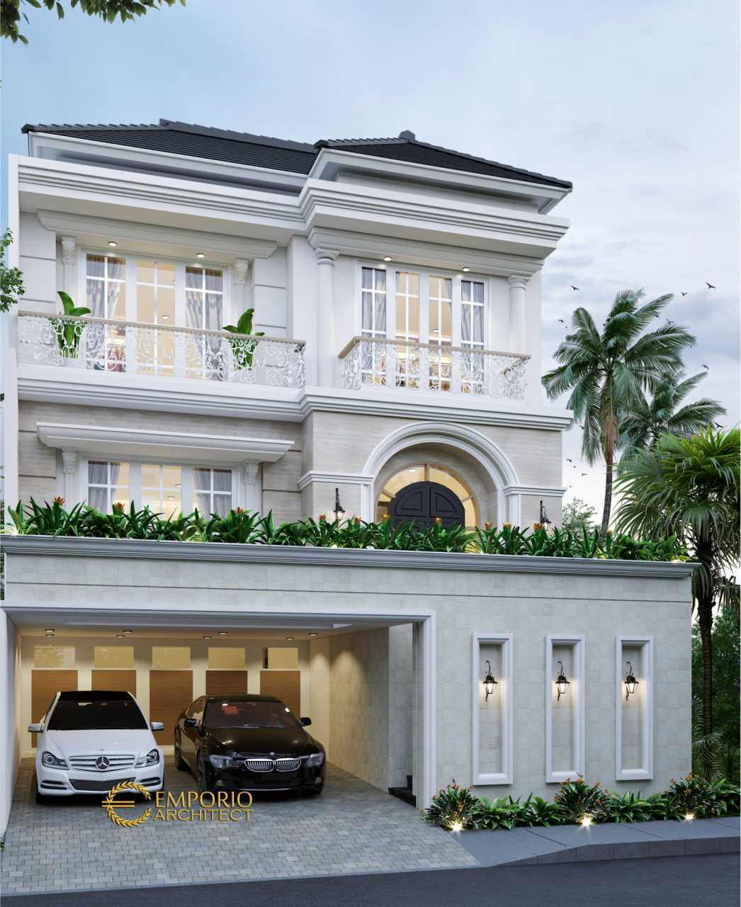 Detail Desain Rumah Mewah 3 Lantai Nomer 31