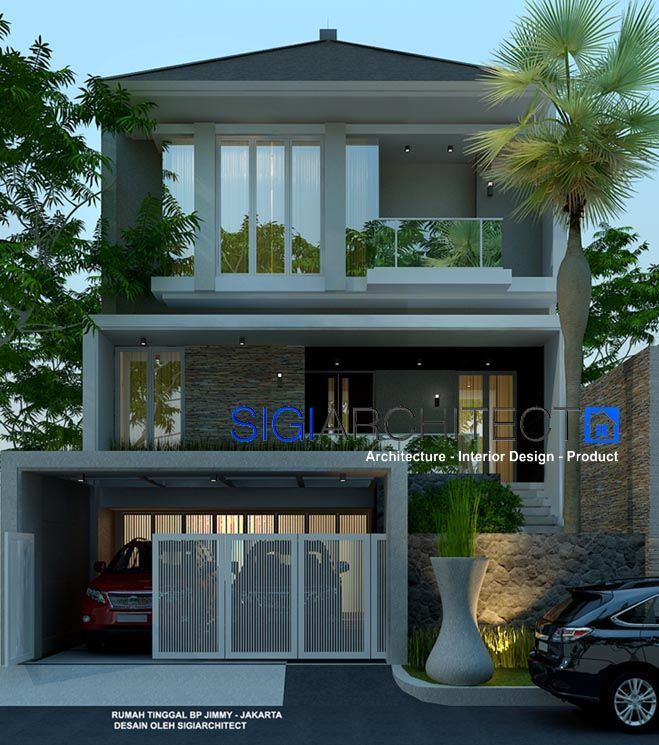 Detail Desain Rumah Mewah 3 Lantai Nomer 48