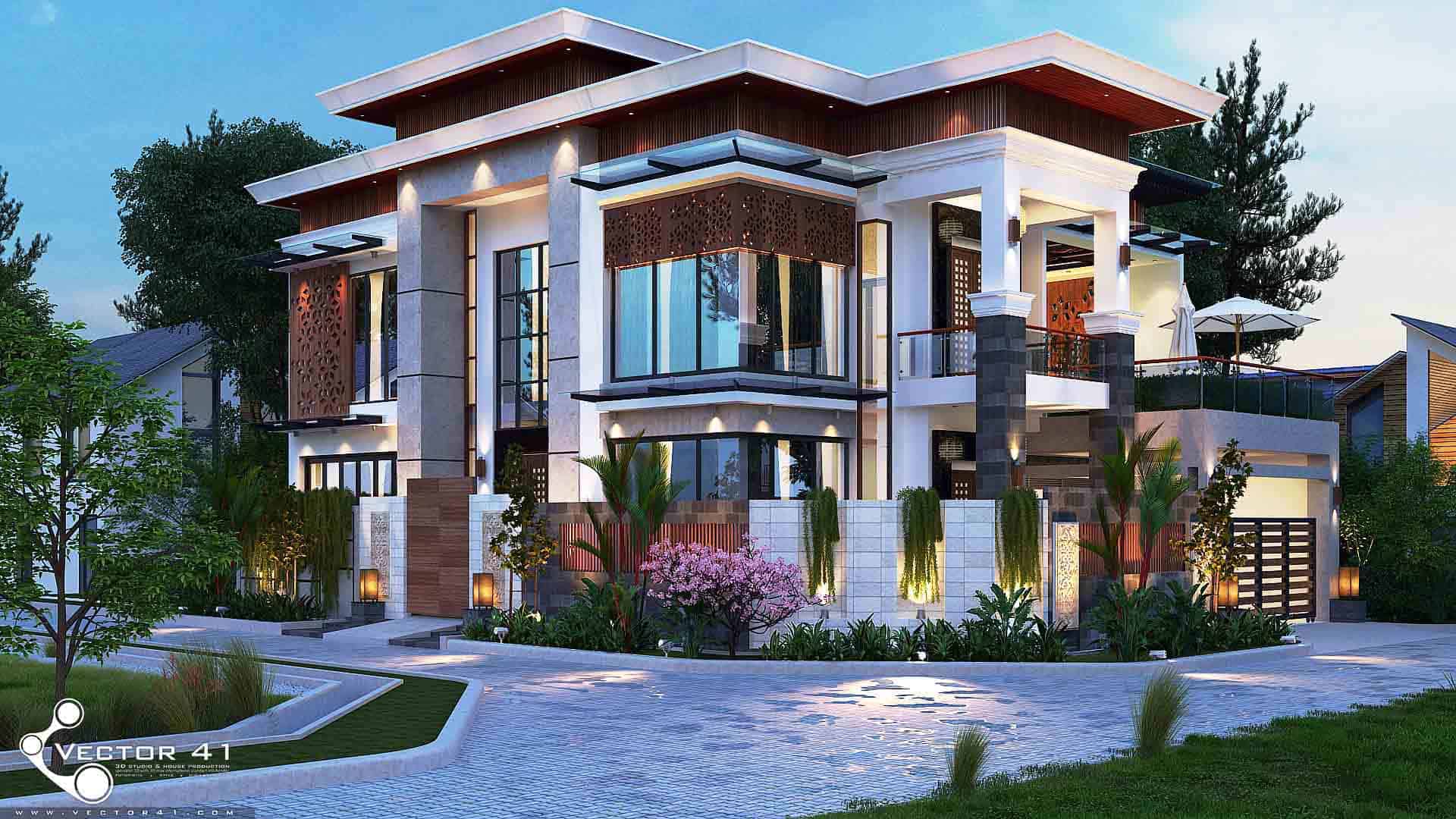 Detail Desain Rumah Mewah Nomer 34