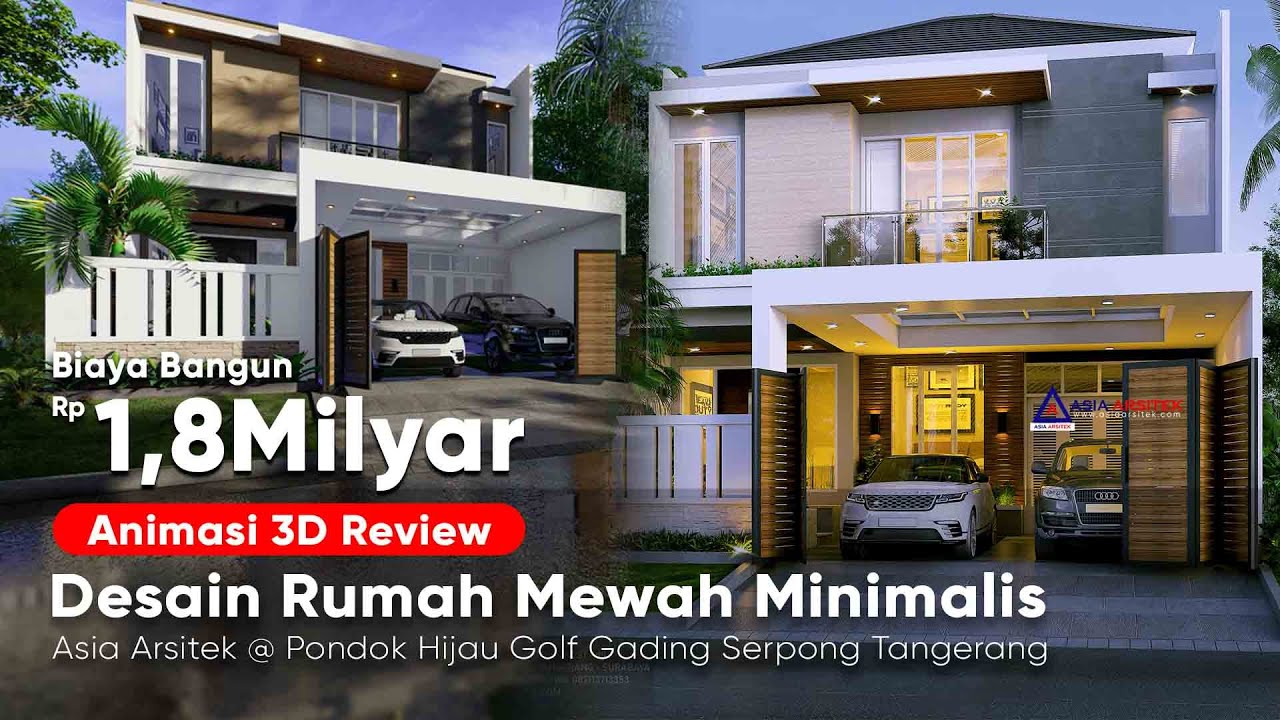 Detail Desain Rumah Mewah Modern Nomer 15