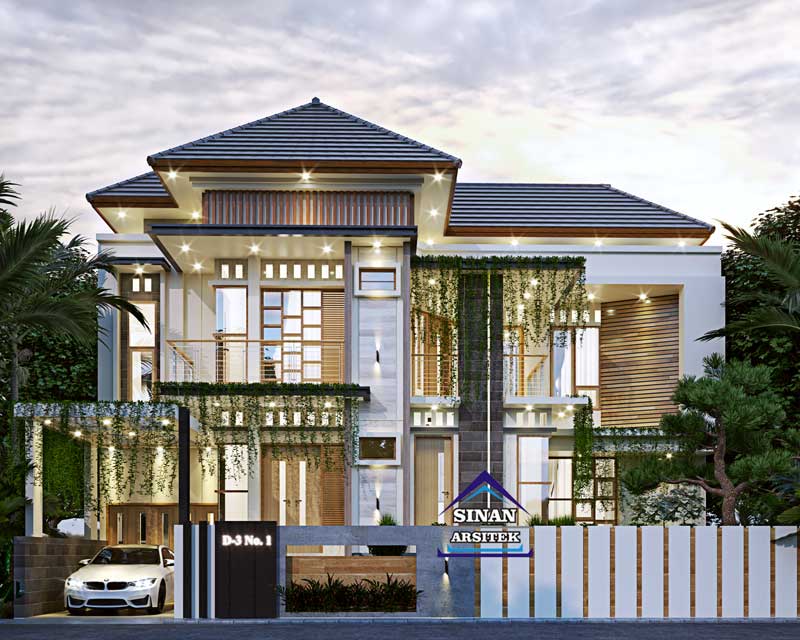 Detail Desain Rumah Mewah Modern Nomer 24