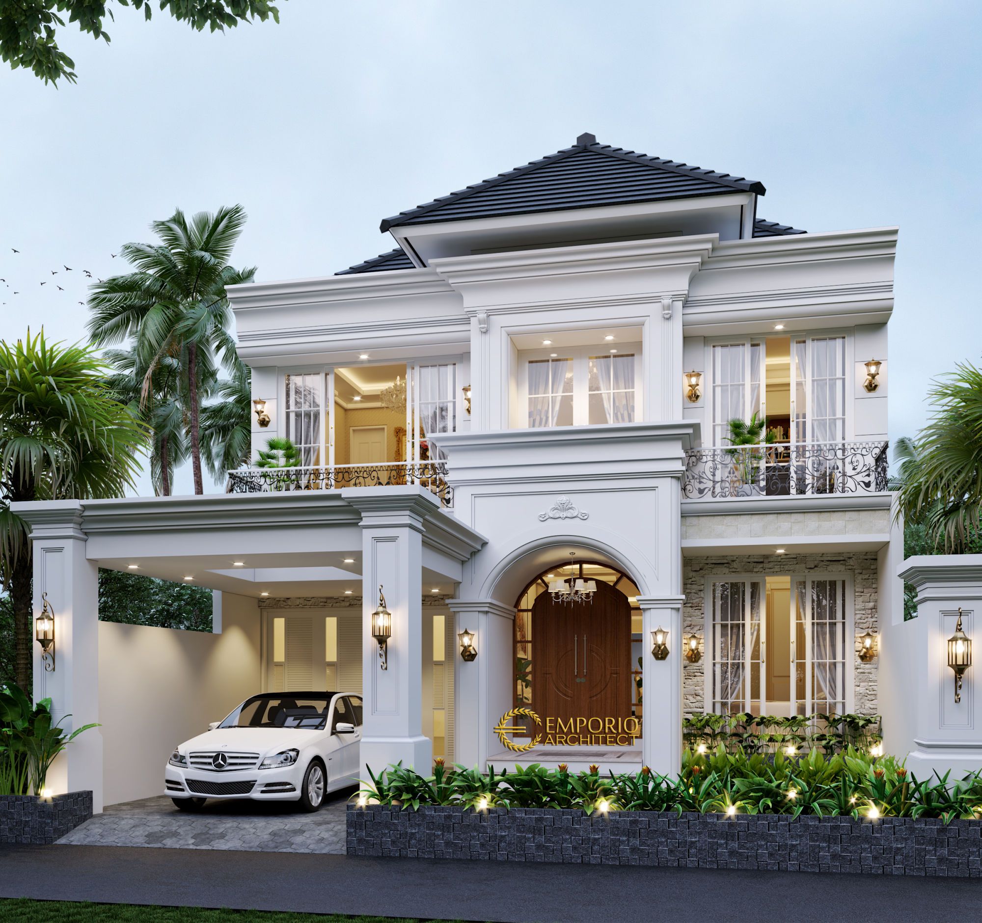 Detail Desain Rumah Mewah Modern Nomer 6