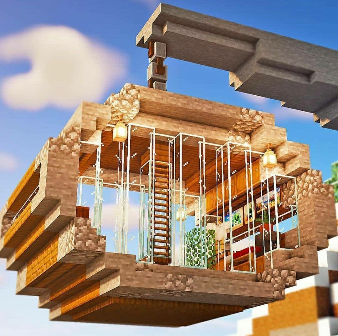 Detail Desain Rumah Minecraft Modern Nomer 13