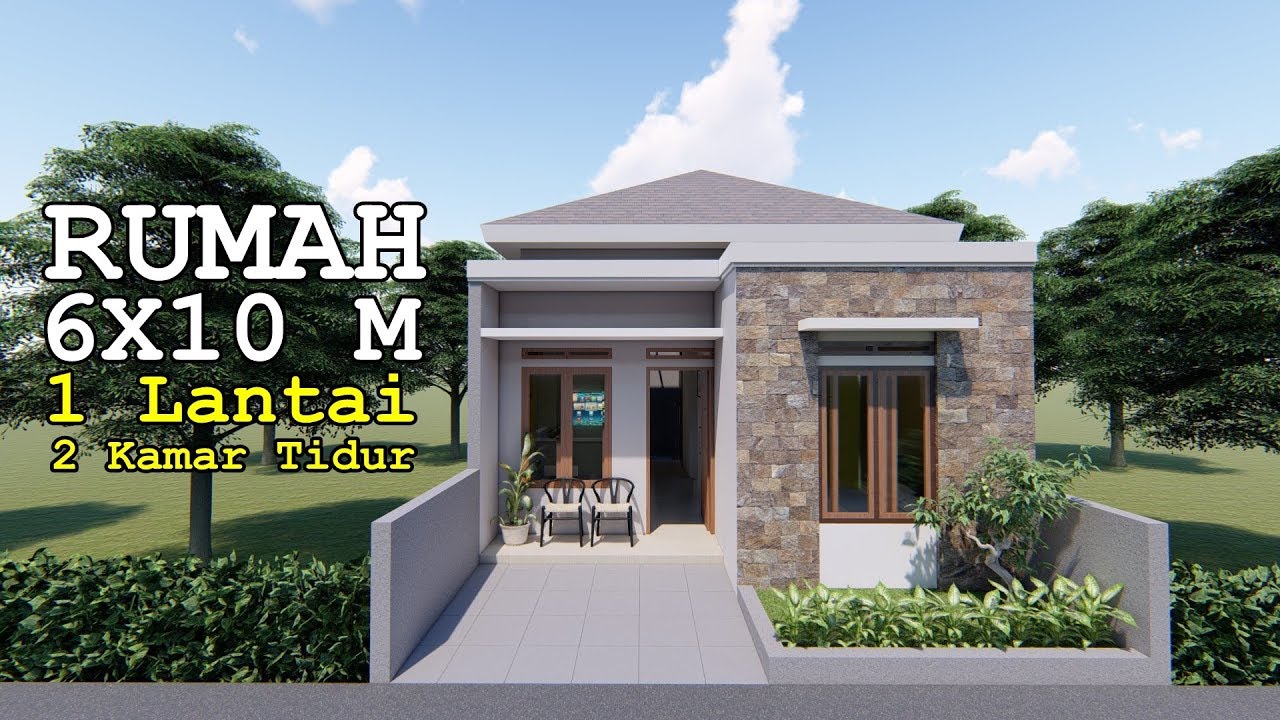 Detail Desain Rumah Minimalis 2 Kamar 1 Lantai Nomer 10