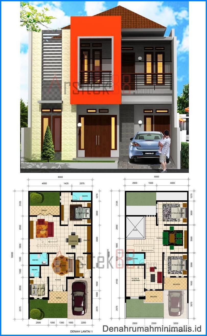 Detail Desain Rumah Minimalis 2 Lantai 2019 Nomer 22