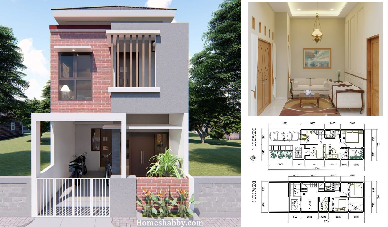 Detail Desain Rumah Minimalis 2 Lantai Dan Denahnya Nomer 11