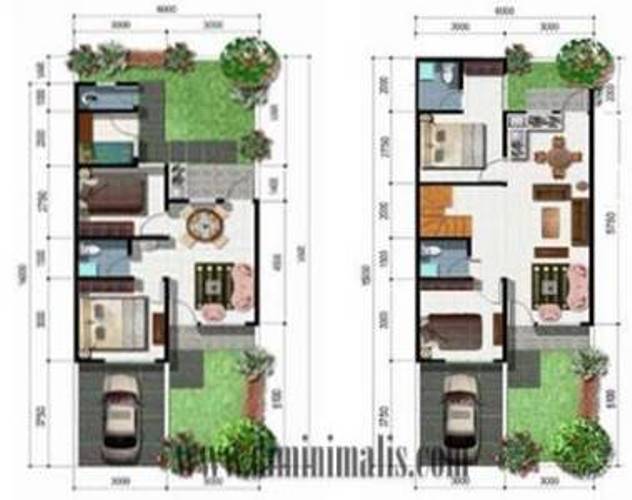 Detail Desain Rumah Minimalis 2 Lantai Dan Denahnya Nomer 37