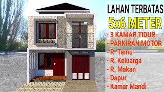 Detail Desain Rumah Minimalis 3 Kamar 2 Lantai Nomer 43