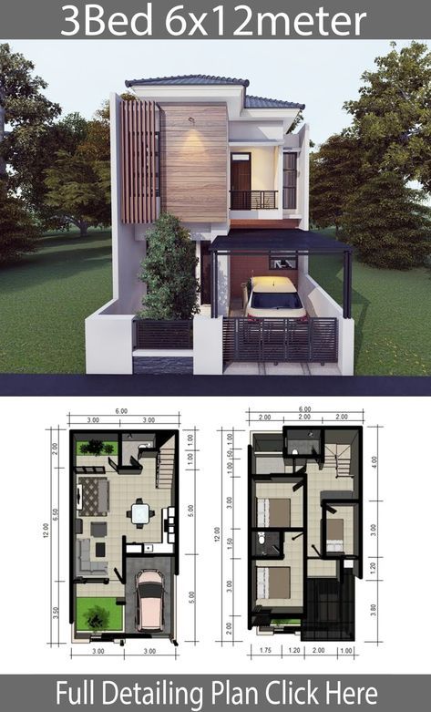 Detail Desain Rumah Minimalis 3 Kamar 2 Lantai Nomer 50