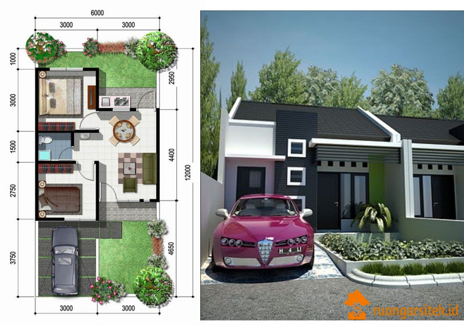 Detail Desain Rumah Minimalis 36 Nomer 10