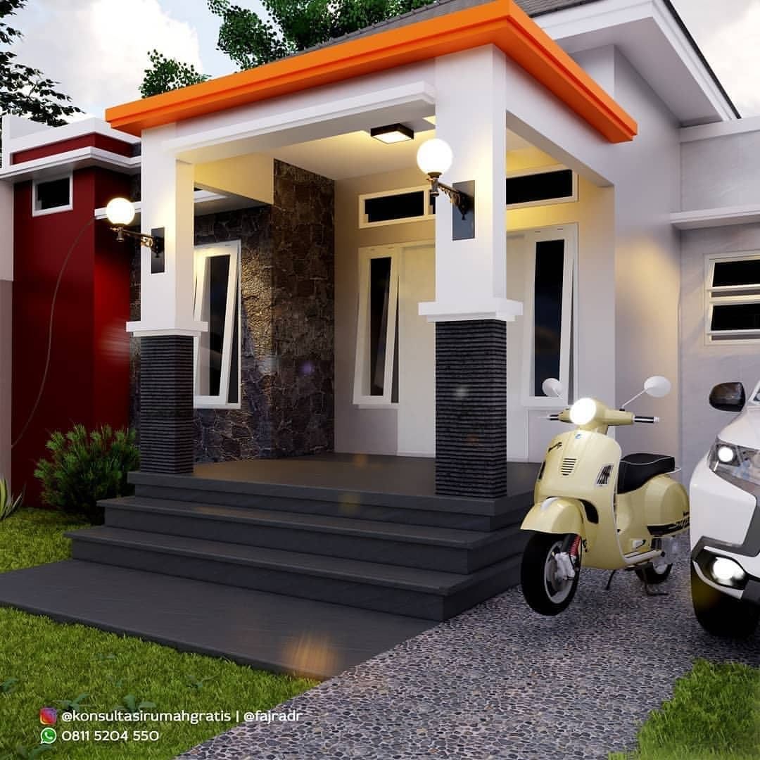 Desain Rumah Minimalis Bagian Depan 56+ Koleksi Gambar