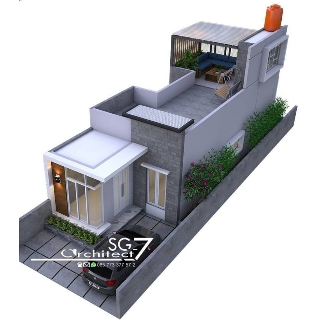 Detail Desain Rumah Minimalis Dengan Rooftop Nomer 17