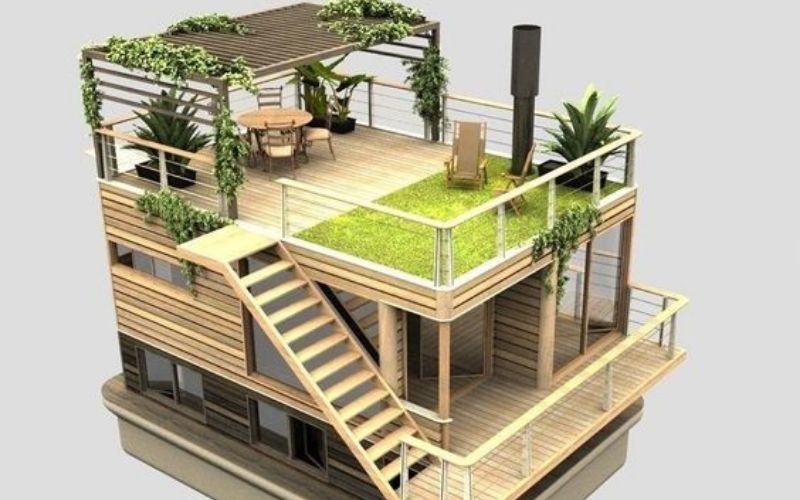 Detail Desain Rumah Minimalis Dengan Rooftop Nomer 34