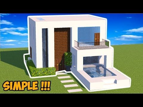 Detail Desain Rumah Minimalis Minecraft Nomer 7