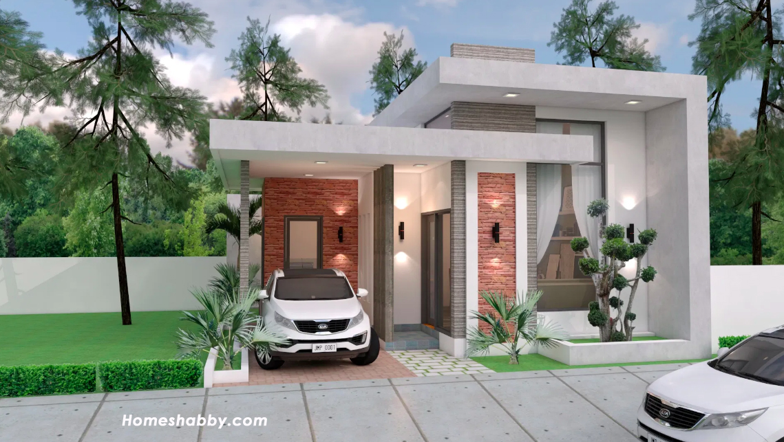 Detail Desain Rumah Minimalis Modern Tampak Depan Nomer 50