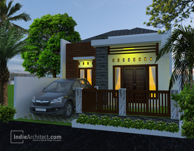 Detail Desain Rumah Minimalis Ukuran 8x11 Meter Nomer 33